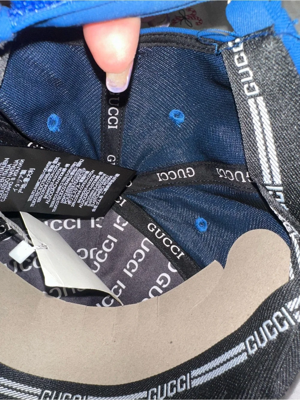 Gucci bold lettering